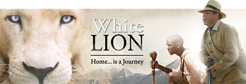 логотип фильма «Белый лев»